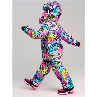 Комплект зимний для девочки: куртка, комбинезон