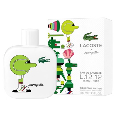 Lacoste Eau De Lacoste L.12.12 Blanc Pure Collector Edition X Jeremyville For Men edt 100 ml