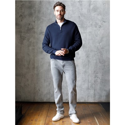 Джемпер жаккардовой вязки из пряжи двух оттенков