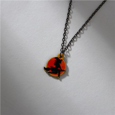 Серьги и подвеска на Хэллоуин «Обворожительная ведьма».