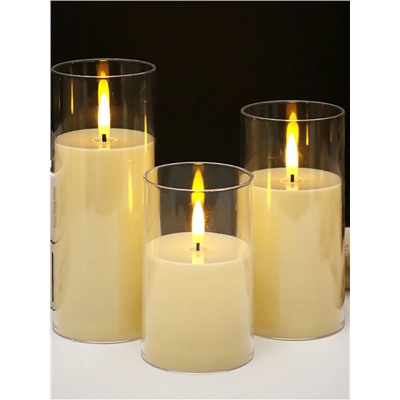 Свечи 3шт  (с пультом) (3642)