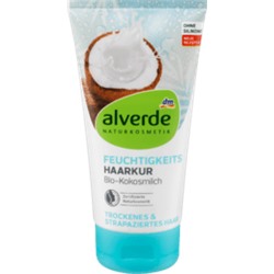 alverde NATURKOSMETIK Feuchtigkeits Haarkur влажняющий-Кондиционер для волос, 150 мл
