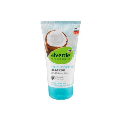 alverde NATURKOSMETIK Feuchtigkeits Haarkur влажняющий-Кондиционер для волос, 150 мл