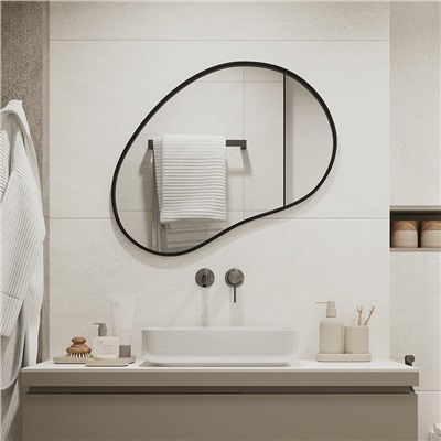 Стакан для зубных щеток Slim, светло-серый