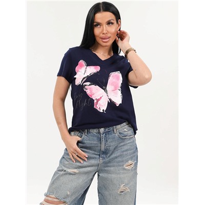 Футболка Поликсена чернильный ИвК