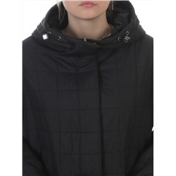 9605 BLACK Куртка стеганная демисезонная женская (100 гр. синтепон)