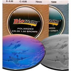 Линза полимерная поляризационная Polarized N=1.5