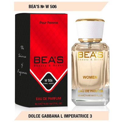 Beas W506 Dolce & Gabbana №3 L'imperatrice Women edp 50 ml