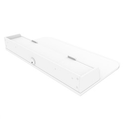 Стол рабочий SHT-TU10/TT31 120/65 ЛДСП
                        белый / белый шагрень