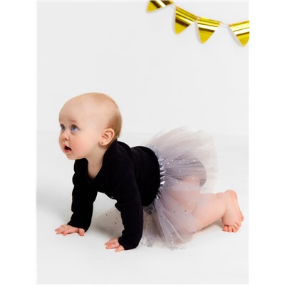 Юбка детская KAFTAN «Звездочки», серый, длина 17 см