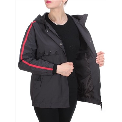 FY-266 DARK GRAY Ветровка женская COSEEMI (65% хлопок, 35% полиэстер)