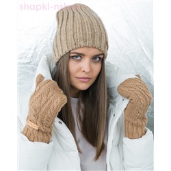 57401 Варежки женские флис