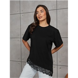 Футболка "Люкс" Черный женская