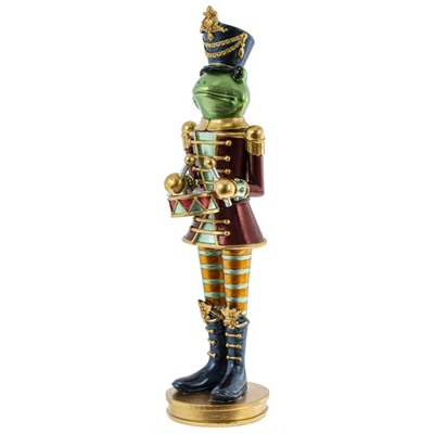 GAEM Фигурка декоративная "Солдатик-лягушонок", L9,5 W9,5 H37,5 см