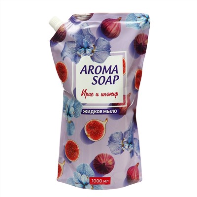 Жидкое мыло Aroma дой-пак, 1 л