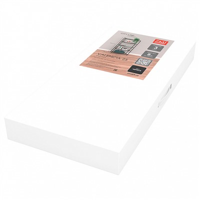 Стеллаж "Валенсия 25" (VALENCIA 25 Shelf rack) СТВ25 ГР (Графит)