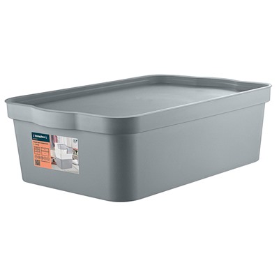 Ящик для хранения Keeplex Trendy 14 л 45,2х29,8х14 см KL350411025 серый топаз