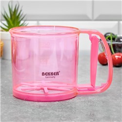 Сито-кружка для муки 0,55л с мерной шкалой, BK-9231