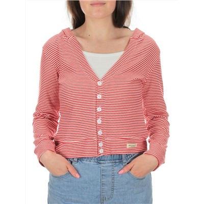 TA017 RED Кардиган женский (100% хлопок)