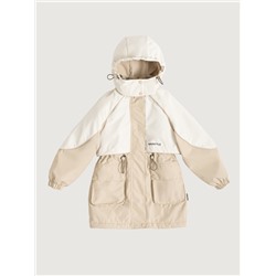Парка утеплённая для девочки NIKASTYLE 5м3425 Кешью латте