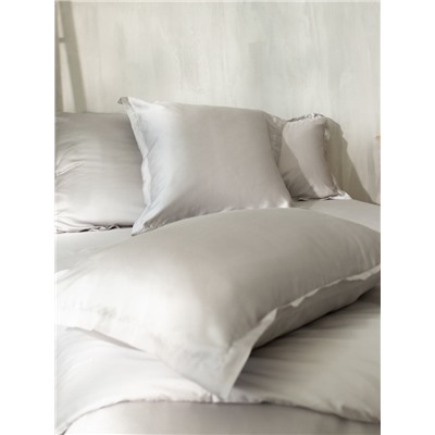 Наволочка SL Home Tencel 70*70+3 см , цв. светло-серый