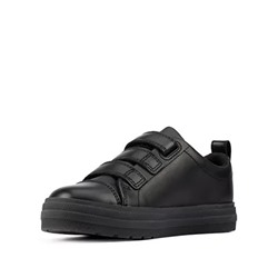 Kids' Leather Riptape Light-up Trainers (Kid size 10-2.5)
