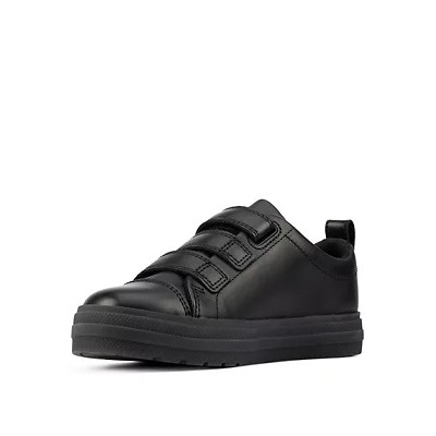 Kids' Leather Riptape Light-up Trainers (Kid size 10-2.5)