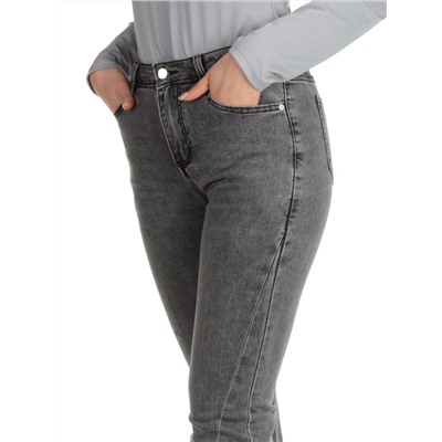 2352 DARK GRAY Джинсы женские AMG JEANS (95% хлопок, 5% эластан)
