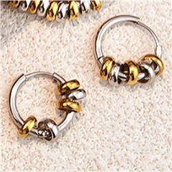 Серьги с замком кольцо арт. 13 5042 (id 289985)