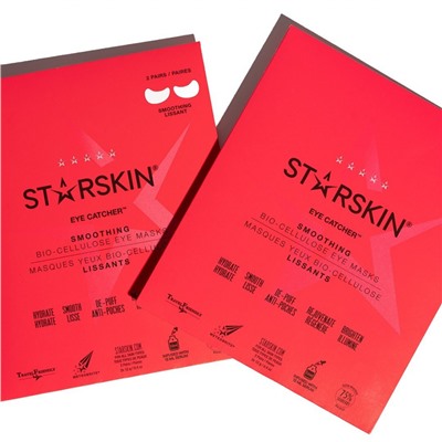 STARSKIN Eye Catcher™ Smoothing Bio-Cellulose Second Skin Eye Mask  Eye Catcher™ Разглаживающая биоцеллюлозная маска для кожи вокруг глаз Second Skin