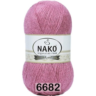 Пряжа Nako Angora Luks Simli