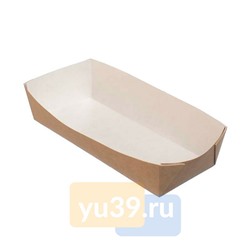 Лоток для хот-дога Оригамо, 165 х 70 х 40 мм., крафт, в коробке 800 шт.