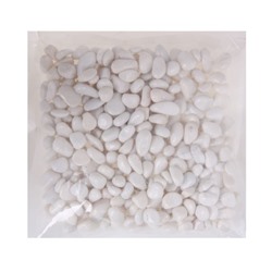 Грунт для аквариума «Галька цветная, белая» 800 г фр 8-12 мм