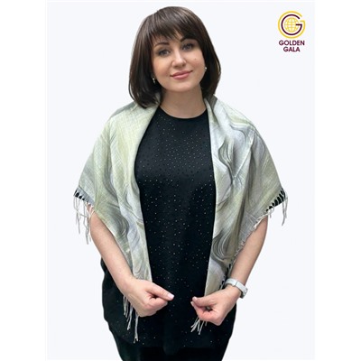 Платок с кистями хлопок - бамбук премиум  Арт 2430/8