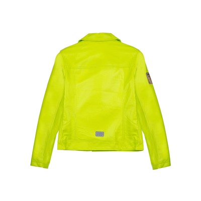 Куртка из экокожи для девочки