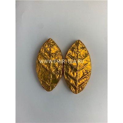 Цзинь Чжи (Золотой Лист)-Ген Пуэр в форме лист 8гр DC037