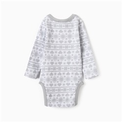 Боди детское «Крошка Я. Первый НГ», рост 68-74 см, белое