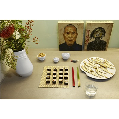 Ваза Laid back, 23 см, белая