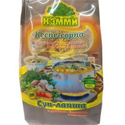 Суп-Лапша с грибным бульоном и зеленью яичная 120гр, Кемми