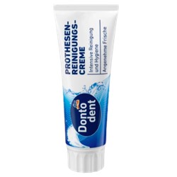 Dontodent Gebissreiniger-Creme, Донтодент Очищающий крем-паста для зубных протезов, 75 мл