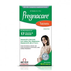 Витамины и минералы для беременных женщин (30 таб, 838 мг), Pregnacare 17 Vitamins & Minerals, произв. Vitabiotics