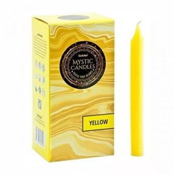 Набор мини-свечей Желтый (20 шт), Mystic Candles Yellow Set, произв. Goloka