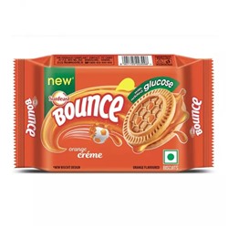 Печенье с Апельсиновым кремом (64 г), Bounce Orange Creme, произв. Sunfeast
