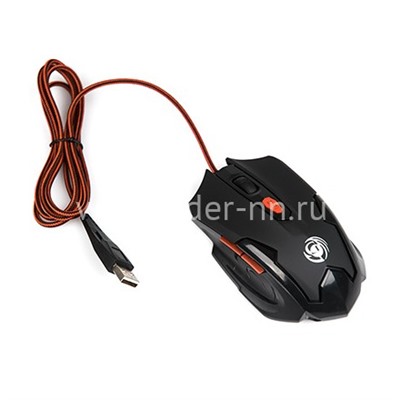Мышь проводная DIALOG игровая Gan-Kata MGK-10U 6 кнопок (черная)