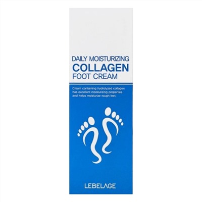 Lebelage Увлажняющий крем для ног с коллагеном / Daily Moisturizing Collagen Foot, 100 мл