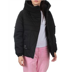 270 BLACK Куртка зимняя облегченная женская (верблюжья шерсть)