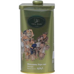 Тянь Жень. Китайский Женьшень Улун 100 гр. жест.банка