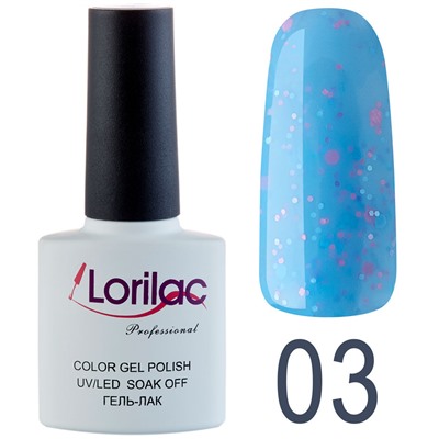 Гель лак Lorilac серия Marshmallow № 03 10 ml