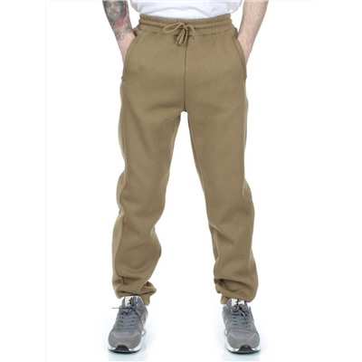 B39BR DARK BEIGE Брюки спортивные мужские (90% хлопок, 10% полиэстер)
