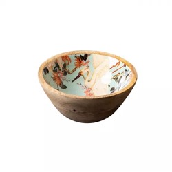 Деревянная сервировочная миска, Wooden Serving Bowl (Multicolor), произв. Nestroots